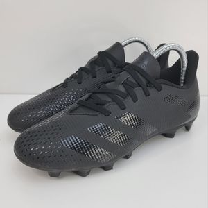 Adidas Predator 20.4 football soccer cleats firm ground turf black size 8 men US
